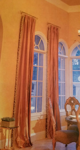 Extra Long Panels (Choose from Group A Fabrics) NO TRIM #6022AA