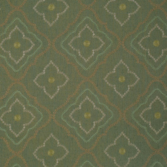 #30 INFO Blue / Green Roman Shades