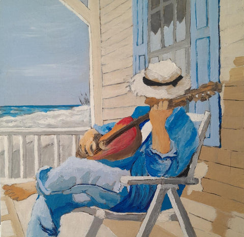 #Art917  Chilling at the Beach