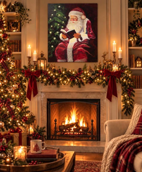 SANTA 20" X 20"
