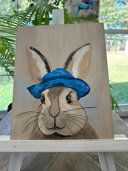 #D4  Rabbit in Blue Hat