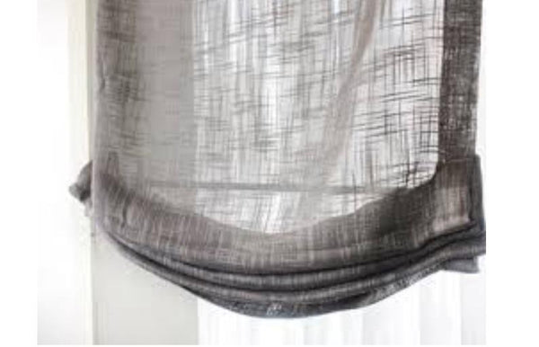 SIZZLING SUMMER SAVINGS -Roman Shade #076  (Light & Airy Linen Relaxed, Unlined)  4th BEST SELLER