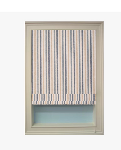 #50 Vincent Stripes Roman Shade NEW!