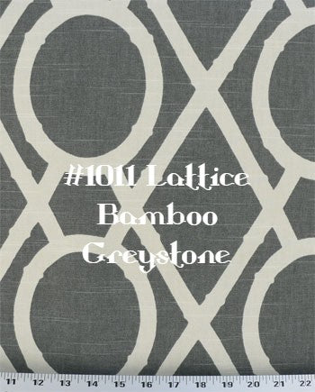 Roman Shade #086   (With Decorative Fabric Accent)