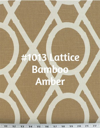 Roman Shade #086   (With Decorative Fabric Accent)