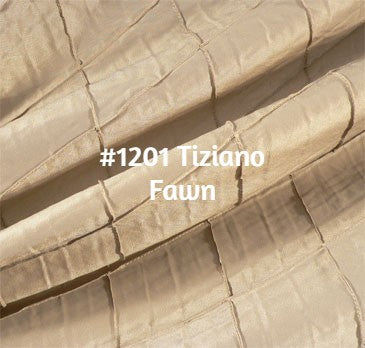 #1P550 Champagne Colors Faux Silk Curtain (Use Discount Code)