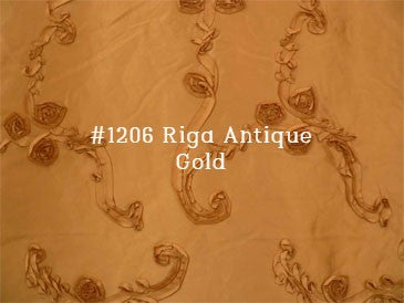#9P550 Taupe/Gold Faux Silk Curtain (Use Discount Code)