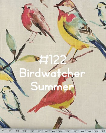 Roman Shade #157 (Birds with Trim)