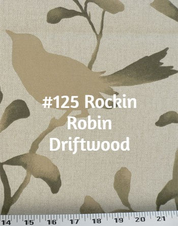 $184.00 Roman Shade Birdwatcher #P068