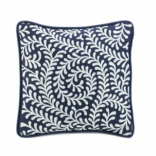 #C34 Pillow, Blue Grove  15 x 15