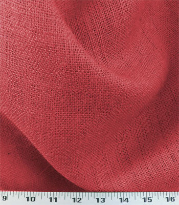Burlap Fabrics    RED   #13