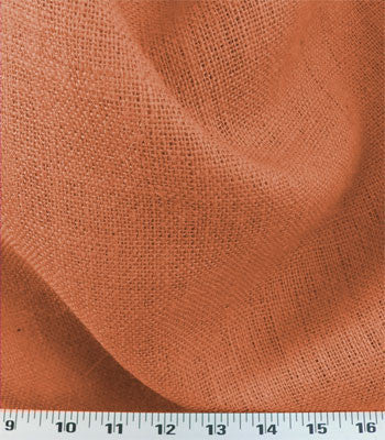 Burlap Fabrics   ORANGE   #15