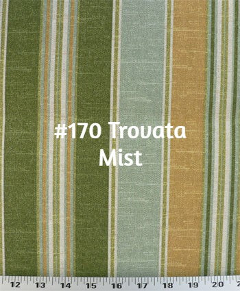 $184.00 Roman Shade Wide Stripe #P106
