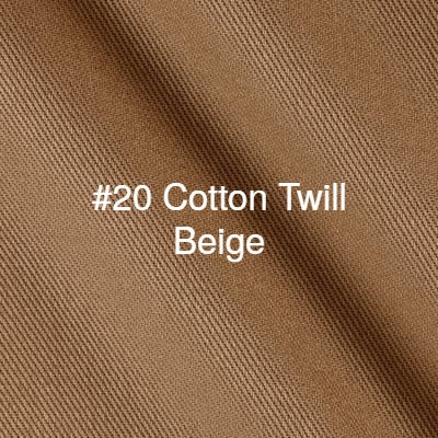 #20 Cotton Twill
