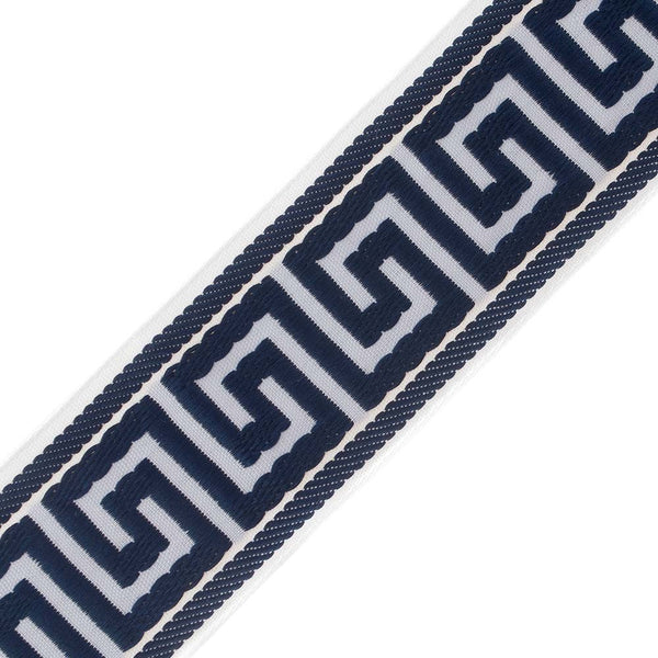 Roman Shade #123  (with Fabulous Greek Key Trims)
