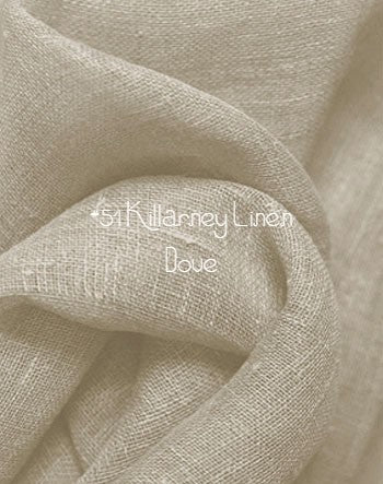 Roman Shade #077  (Light & Airy Linen EXCEL Relaxed, Unlined)