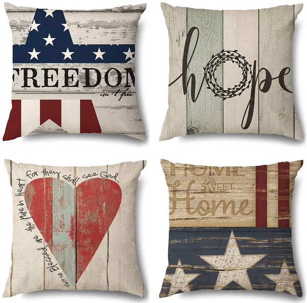TP538  4th of July Throw Pillows