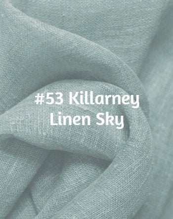 Etsy Info -  KIT #076 Roman Shade (Light & Airy Linen Relaxed, Unlined)