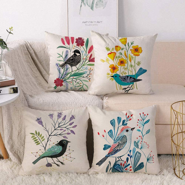 TP524 Bird Throw Pillows Group