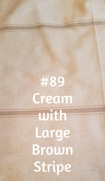 $158.00 French "Grain Sack" Roman, Unlined #3P096