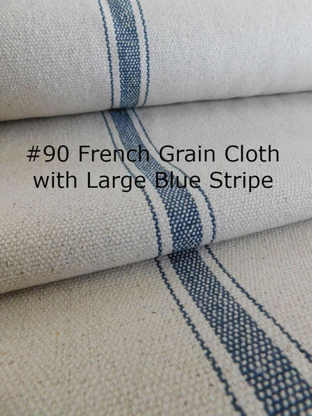 $158.00 Roman Shade French "Grain Sack" Relaxed Unlined #4P097