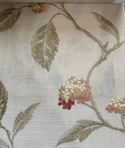 NEW Embroidered Roman Shade #500