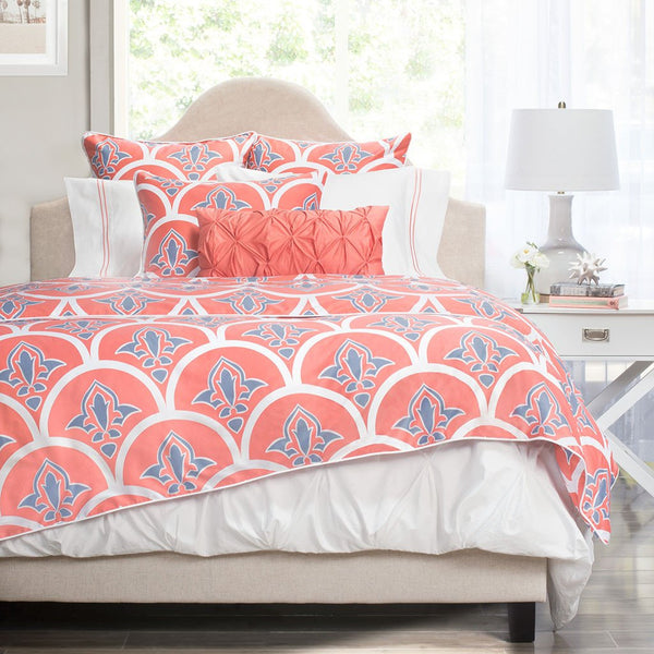 C1 Coral Clementine DUVET Cover Only