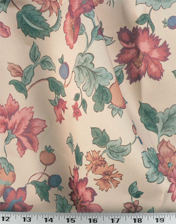 Floral Curtains, with Grommets  ##2002   PAY 1/2 DOWN
