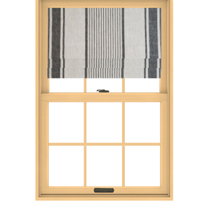 Info  #620 Roman Shade Stripe LINEN