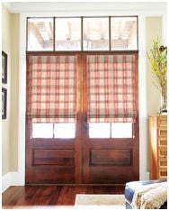 Roman Shade #135  (Buffalo Plaids)