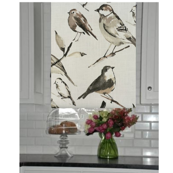 $184.00 Roman Shade Birdwatcher #P068