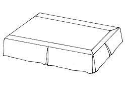 #704 YOUR FABRIC - BEDSKIRT - Our Lining & Our Labor    Pay 1/2 Down