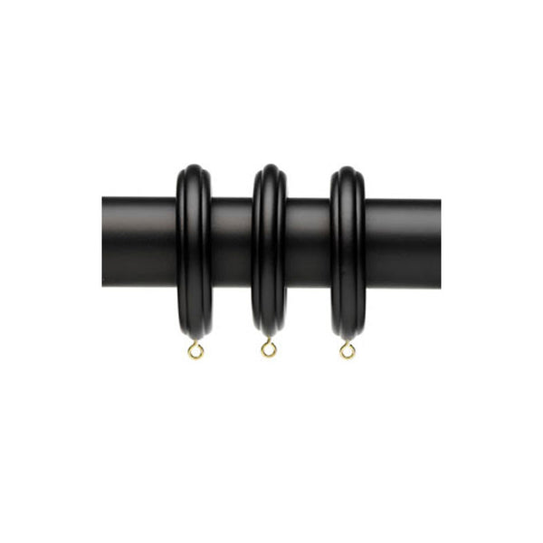 #803 Extra Rings for Designer Wood Rod (For A Movable Curtain)