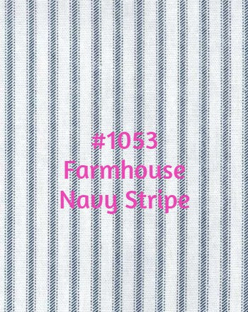 $184.00 Farmhouse Stripes Romans #3P120