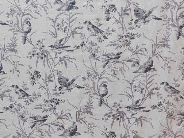 Etsy Info -  KIT #157 Relaxed Roman Shade  (Birds with Trim)