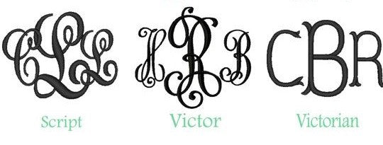 #115 Etsy (Monogrammed, Banded in Cotton Webbing) w/ 3 more No MonogramEtsy