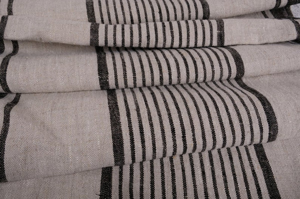 Roman Shade #620  Stripe LINEN