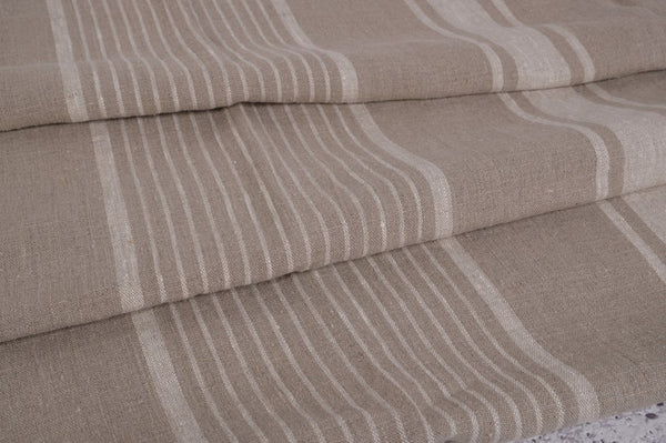 Roman Shade #620  Stripe LINEN