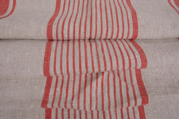 Roman Shade #620  Stripe LINEN