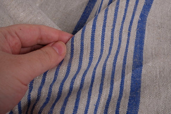 Roman Shade #620  Stripe LINEN