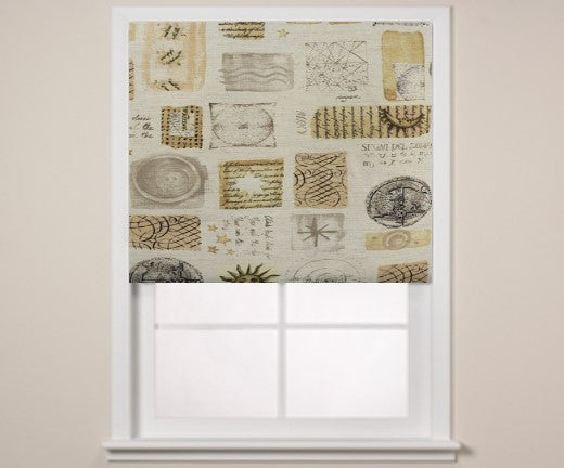 $184.00 Roman Shade Zodiac #2P073