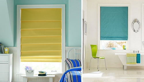 Etsy Info - KIT #174 Roman Shade   (Bright Colors)