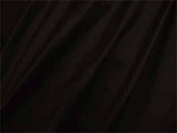 #9P308  Jet Black SILK Curtain (Use Discount Code) YOU PAY 1/2 DOWN